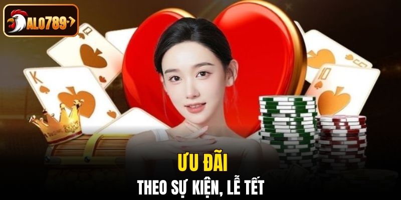 Khuyến mãi Alo789 theo sự kiện, lễ Tết